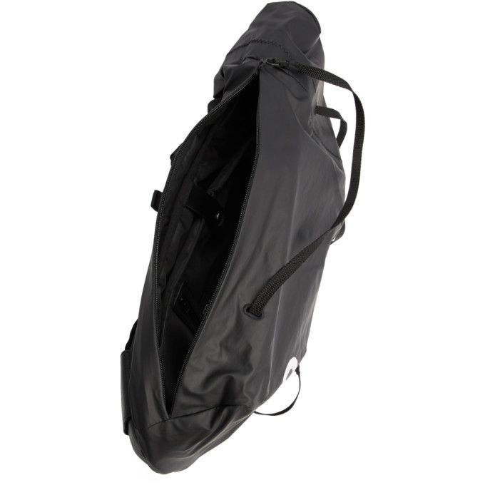 Y-3 Black Logo Bungee Backpack Y-3
