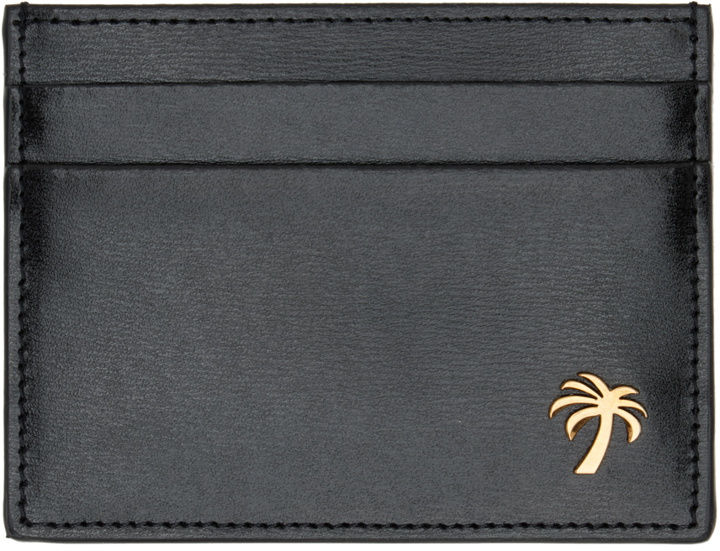 Photo: Palm Angels Black Palm Beach Card Holder