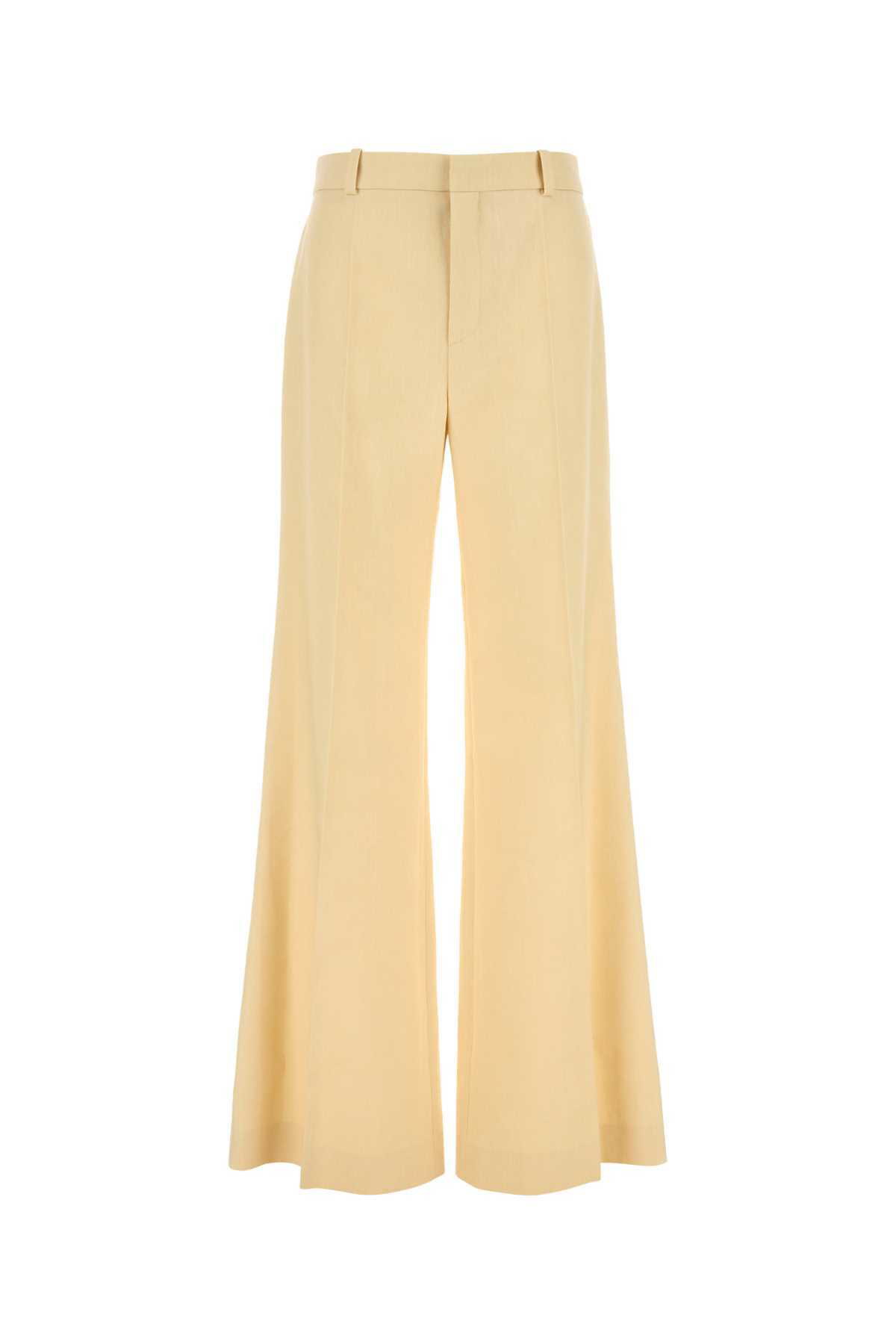 Chloé Cream Hemp Blend Blazer Chloe