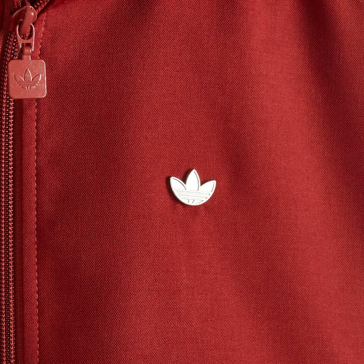 Adidas Firebird Track Top in Preloved Ruby