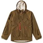 END. x GOOPiMADE ‘Ibex’ ExG Polyhedron Mountain Parka Jacket in Olive