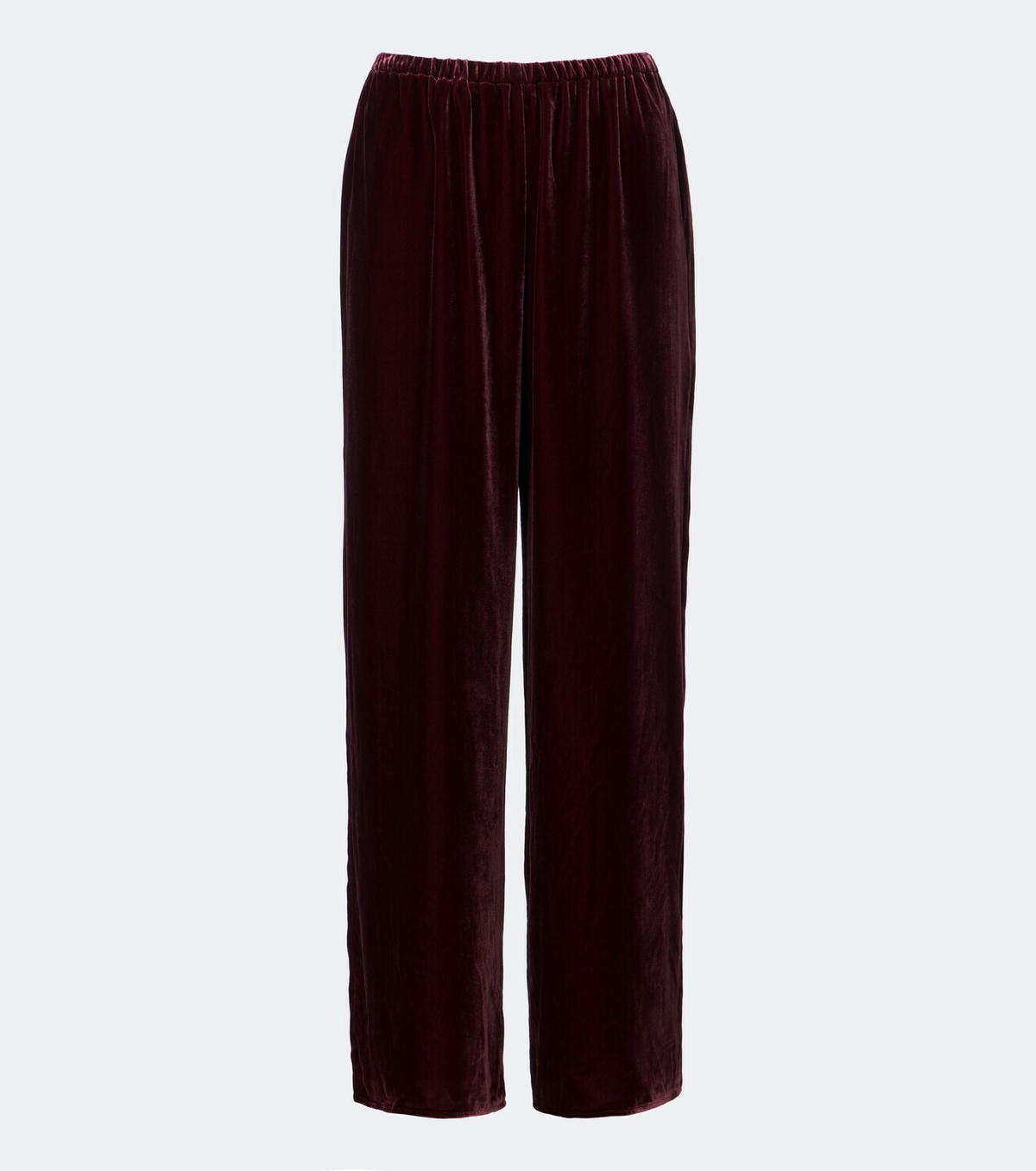 Asceno Austin velvet wide-leg pants