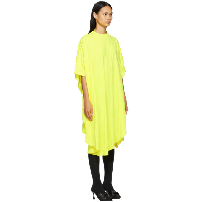 balenciaga neon dress Balenciaga Maxi Fluffy Dress