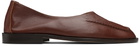 HEREU Brown Juliol Winter Supple Shiny Flats