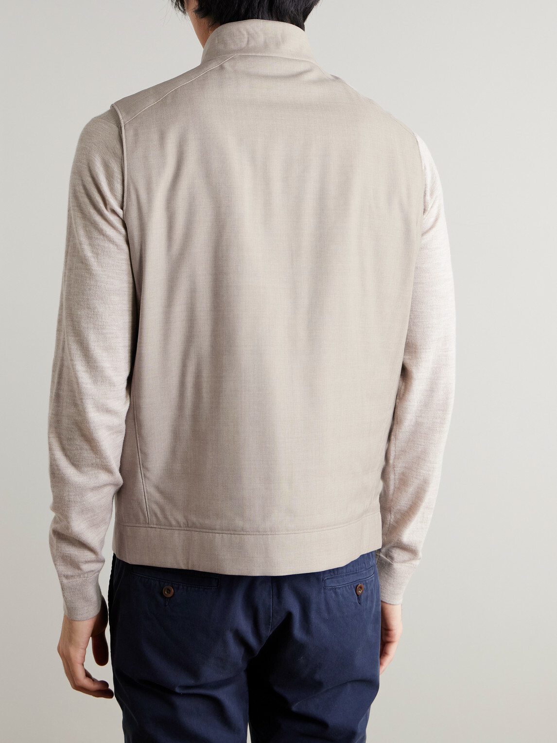 Peter Millar - Excursionist Lite Padded Wool Gilet - Neutrals