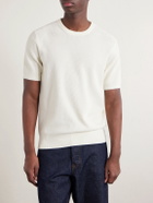 Hartford - Cotton-Piqué T-Shirt - Neutrals