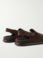 Officine Creative - Amenabar Suede Clogs - Green