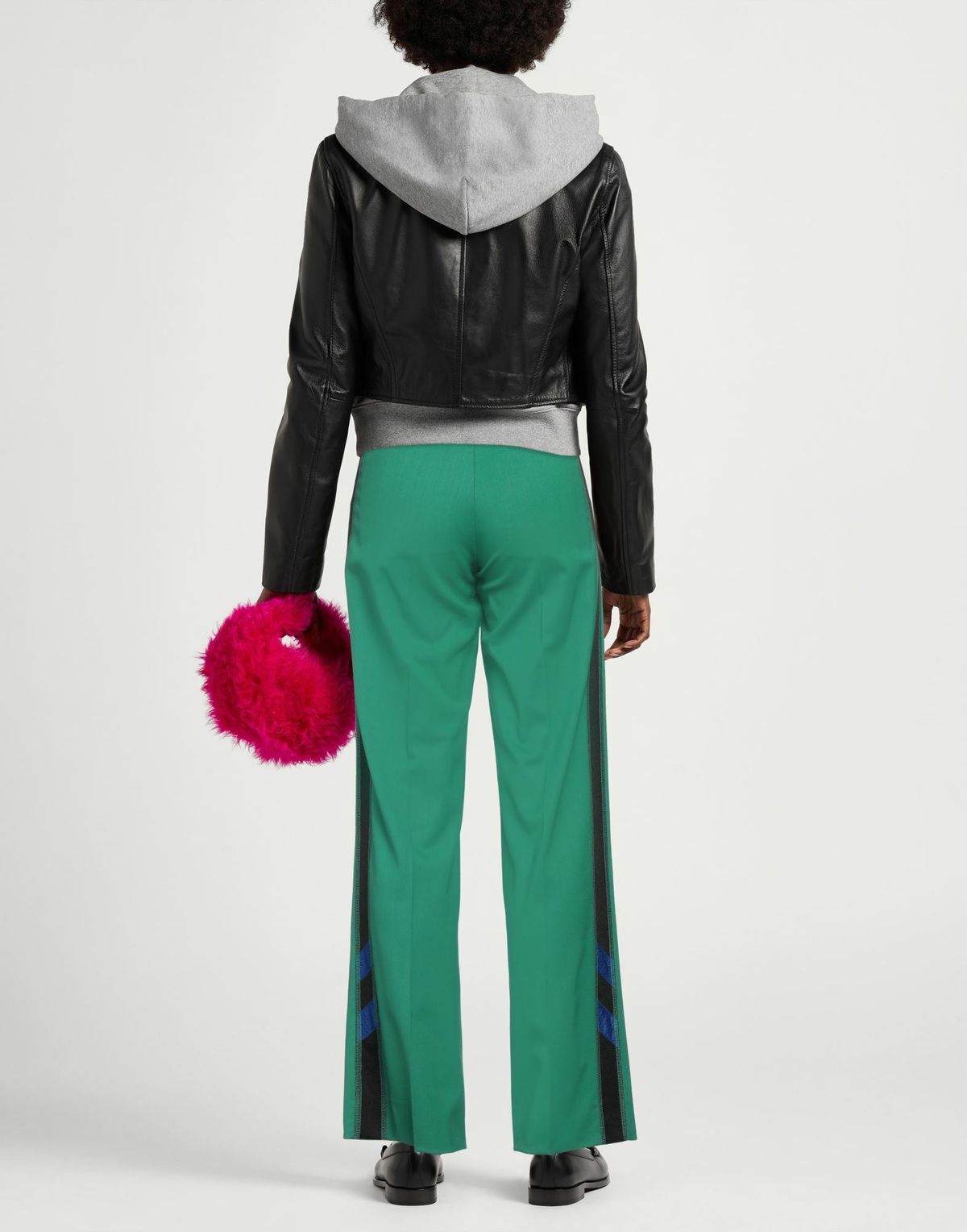 Koché Womens Pants in Green
