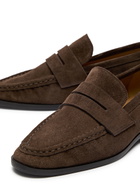 Atp Atelier Airola Suede Loafers Brown