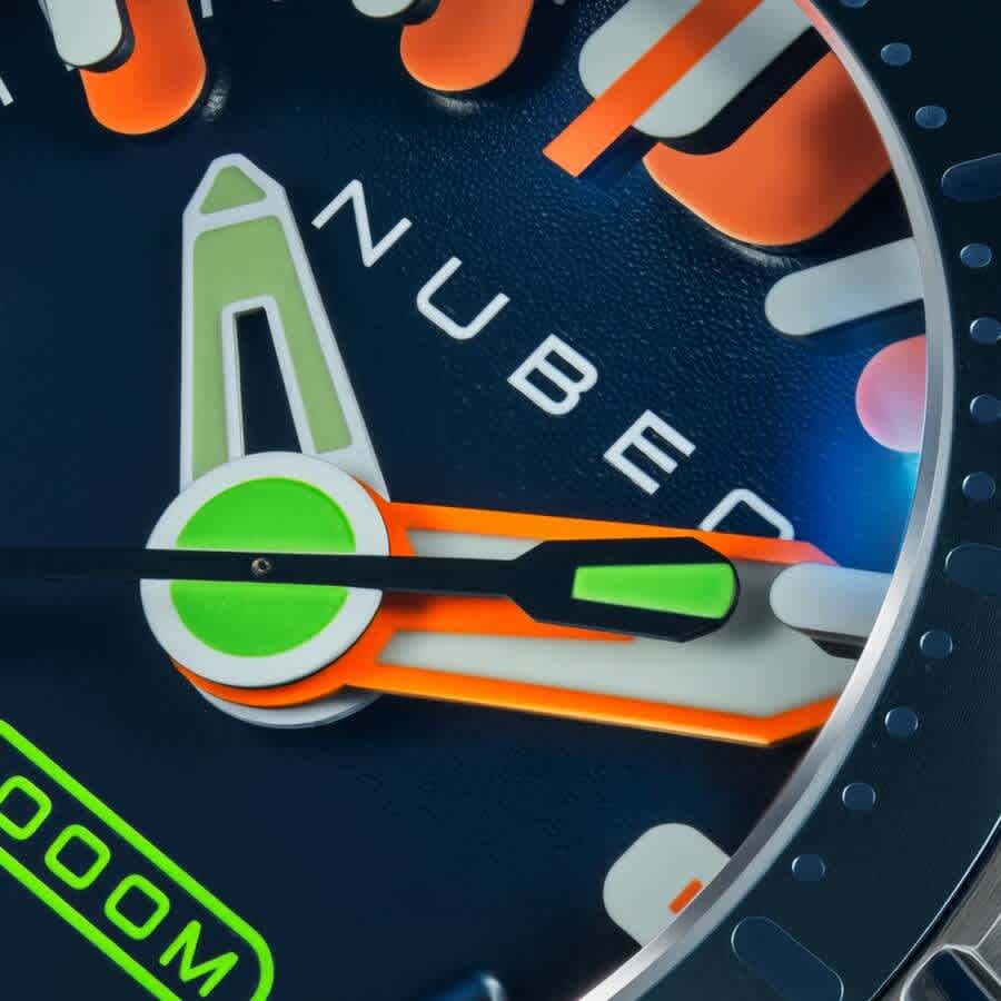 Nubeo Aluminaut Blue Dial Mens Watch NB-6115-66