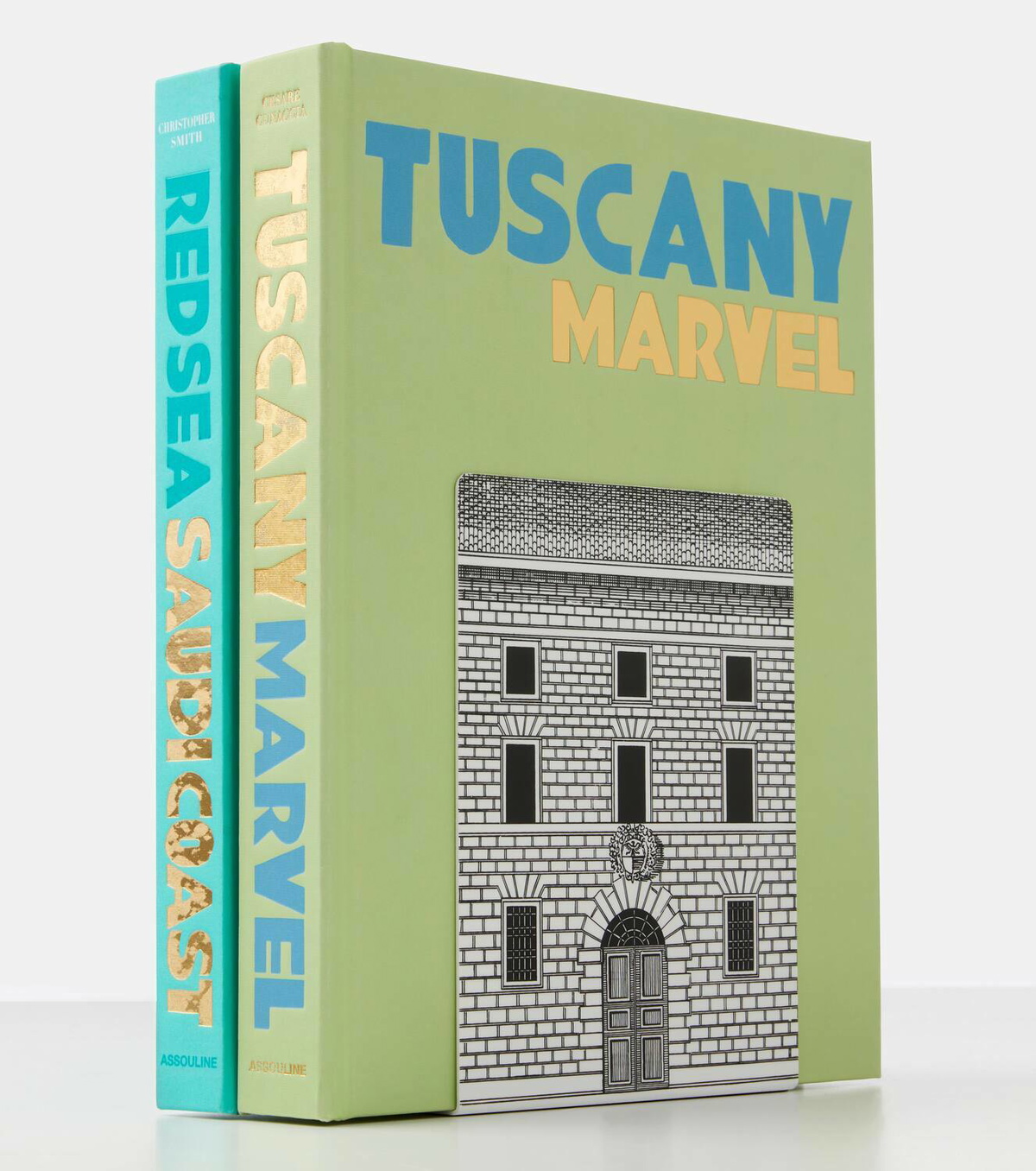 Fornasetti Architettura set of 2 bookends