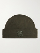 Givenchy - Logo-Embroidered Wool Beanie