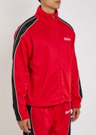 Nahmias Logo-embroidered Jersey Track Jacket Red