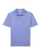 Massimo Alba - Aruba Linen and Cotton-Blend Polo Shirt - Purple