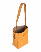 Valextra Borsa Secchiello Piccola Soft Womens Shoulder bag in Orange