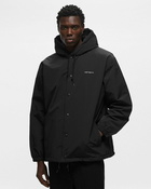 Carhartt Wip Hooded Coach Jacket Black - Mens - Windbreaker