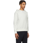 Z Zegna White Knit Pullover Hoodie