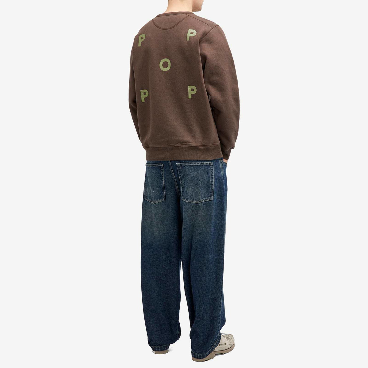 Pop Trading Company Men's Logo Crew Sweat in Delicioso