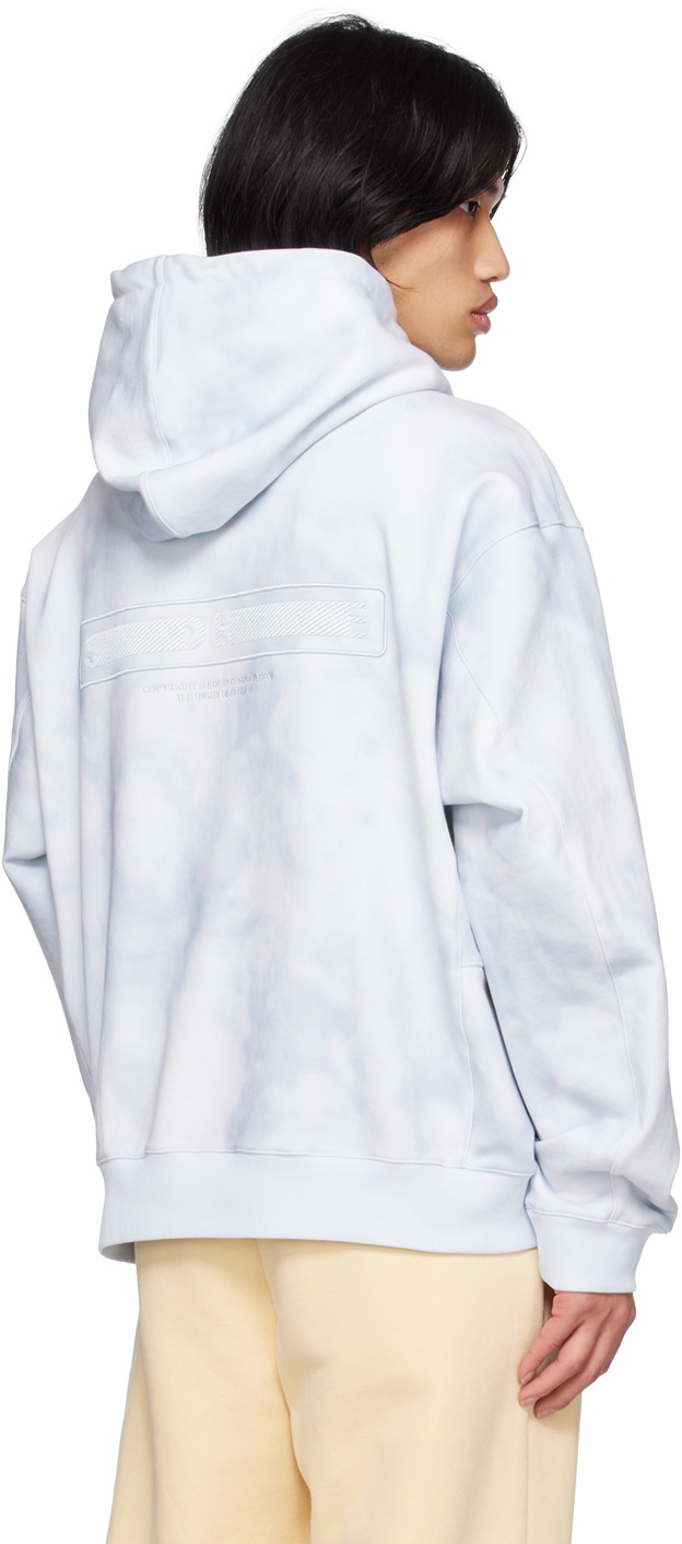 Blue best sale cloud hoodie