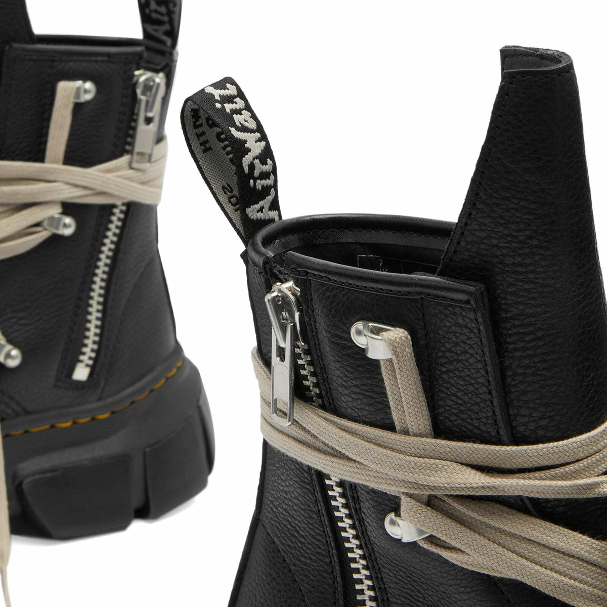 Rick Owens Women's x Dr. Martens 1460 DMXL Mega Lace Boot in Rick Owens Women's x Dr. Martens 1460 DMXL Mega Lace Boot in