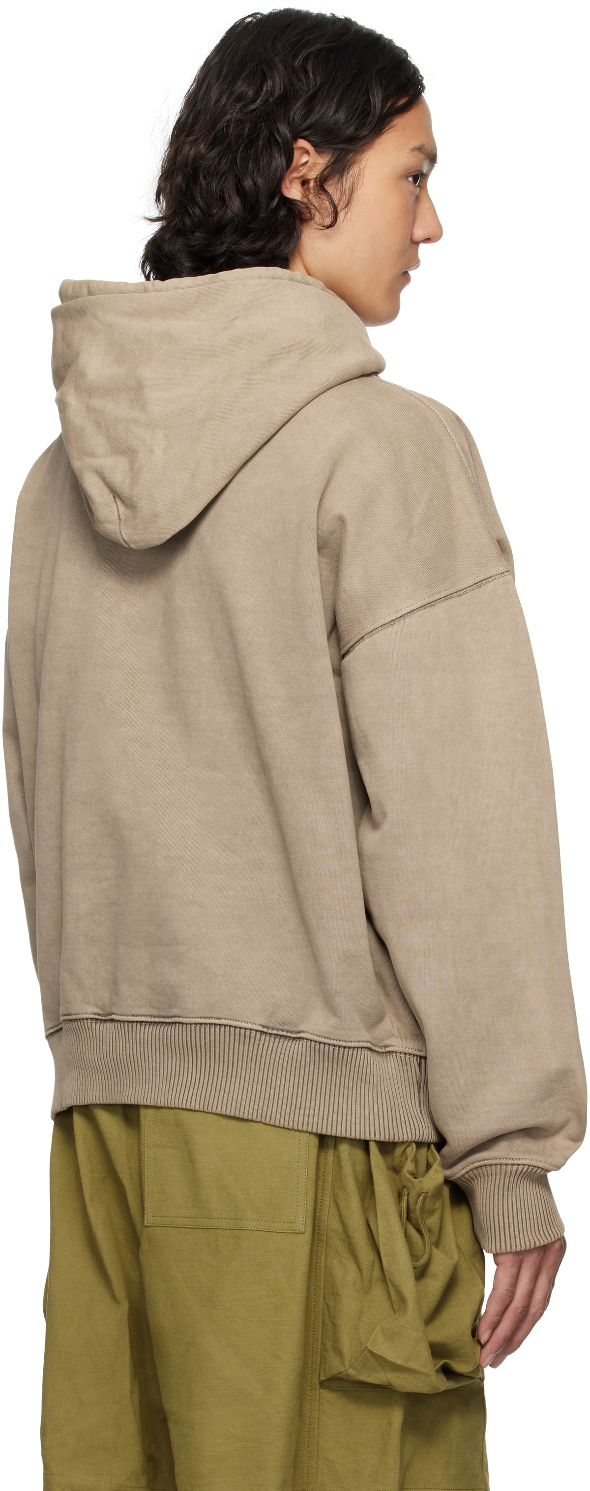 Story mfg. Brown Geo Hoodie