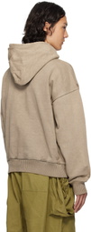 Story mfg. Brown Geo Hoodie