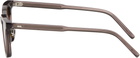 Studio Nicholson Brown Type 1 Sunglasses