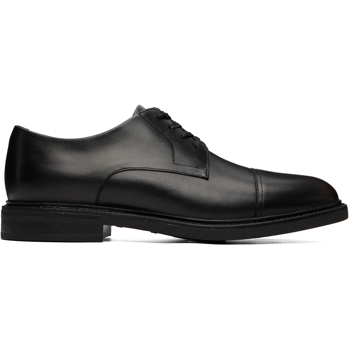 Polo Ralph Lauren Black Asher Captoe Derbys