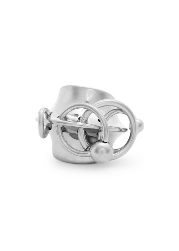 Photo: Jean Paul Gaultier The Piercing Hoop-embellished ear Cuff - Silver - One Size