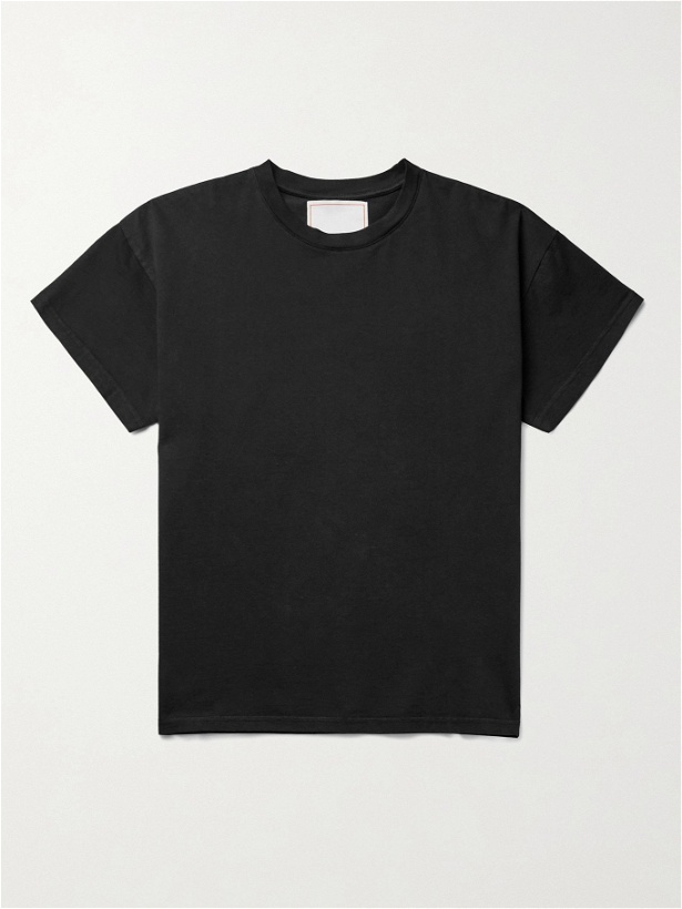 Photo: Jeanerica - Marcel 180 Organic Cotton-Jersey T-Shirt - Black