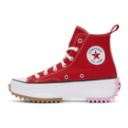 Converse Red Run Star Hike Sneakers