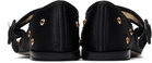 Repetto Black Georgia Mary Jane Square-Toe Ballerina Flats