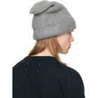 Maison Margiela Gray Wool Beanie
