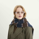 Le Specs Women's Outta Love Sunglasses in Silver Pearl/Light Brown Grad 