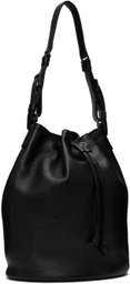 Y's Black Drawstring Shoulder Bag