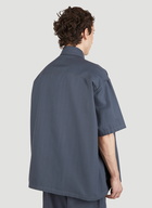 Raf Simons - Logo Patch Shirt in Blue