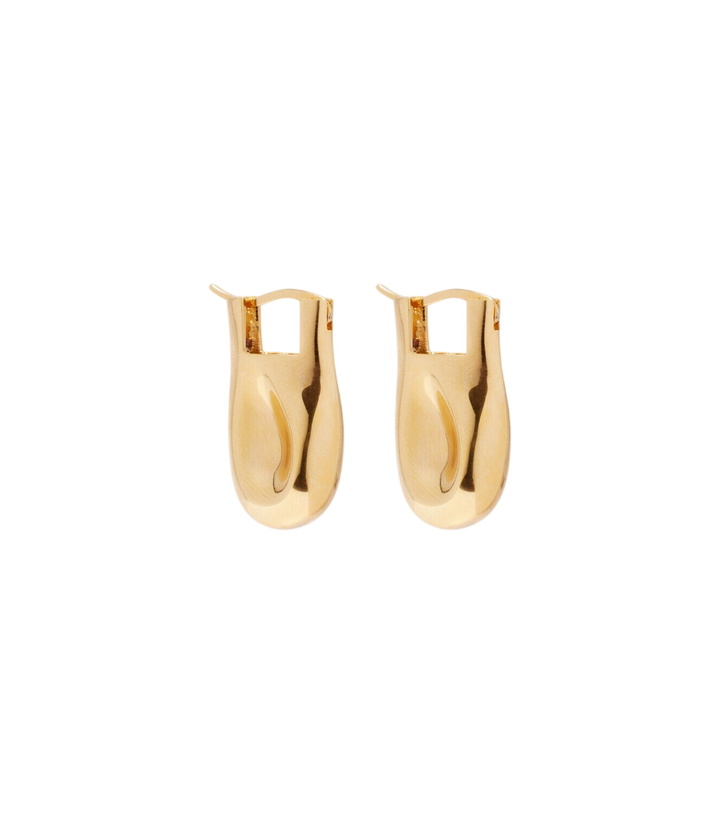 Photo: Khaite Keefe 18kt gold-plated earrings