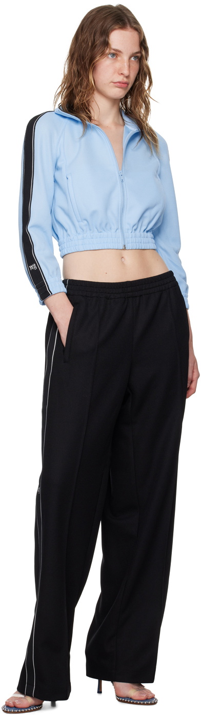 alexanderwang.t Blue Logo Tape Track Jacket
