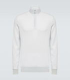 Loro Piana Roadster cashmere half-zip sweater