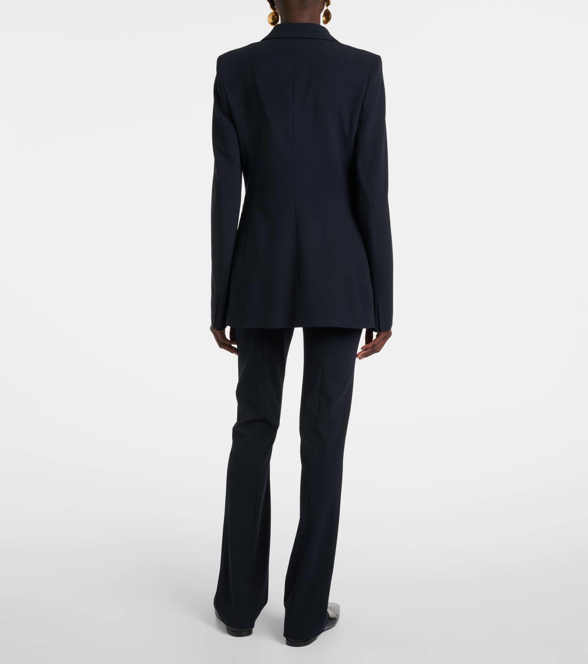 Fforme Bennet wool-blend crêpe blazer