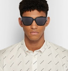 Balenciaga - D-Frame Acetate Sunglasses - Black