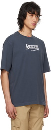 AMBUSH Navy Printed T-Shirt