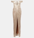 Maria Lucia Hohan Diella silk corset gown