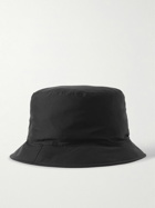 Loro Piana - Logo-Embroidered Storm System® Shell Bucket Hat - Black