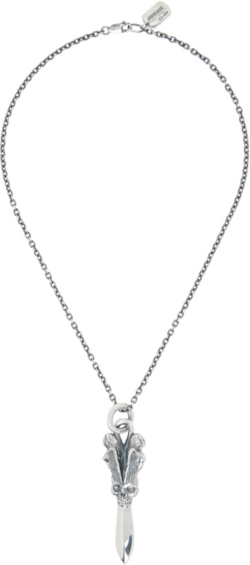 Photo: YOHJI YAMAMOTO Skull Dagger Pendant Necklace