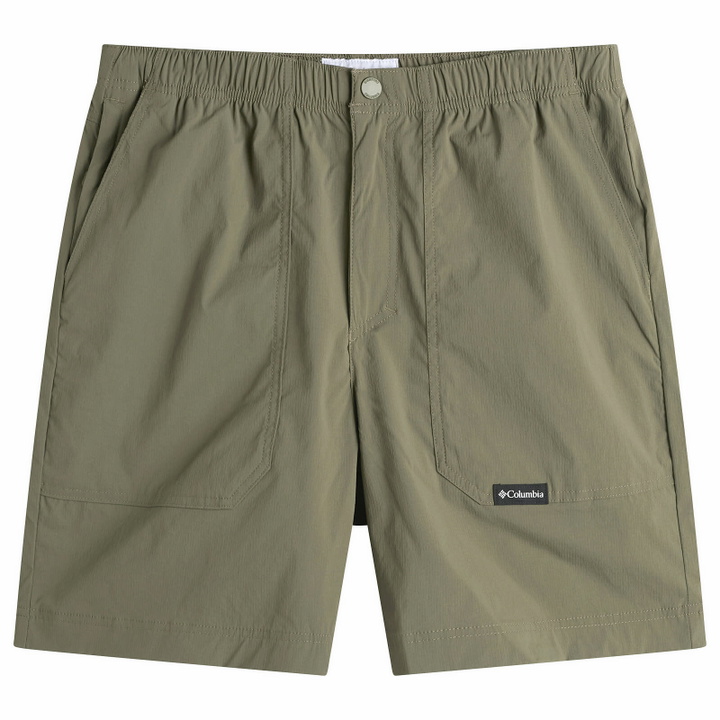 Photo: Columbia Men's Landroamer™ Scout Shorts in Stone Green