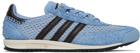 Wales Bonner Blue adidas Originals Edition SL76 Sneakers