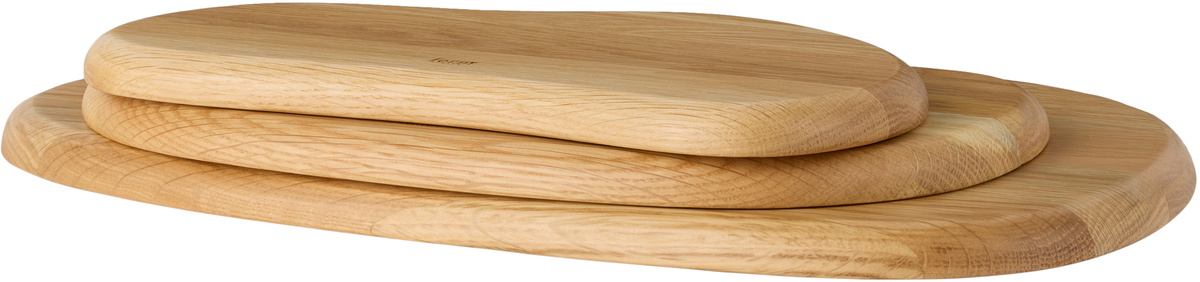 ferm LIVING Oak Cairn Cutting Board Set, 3 pcs