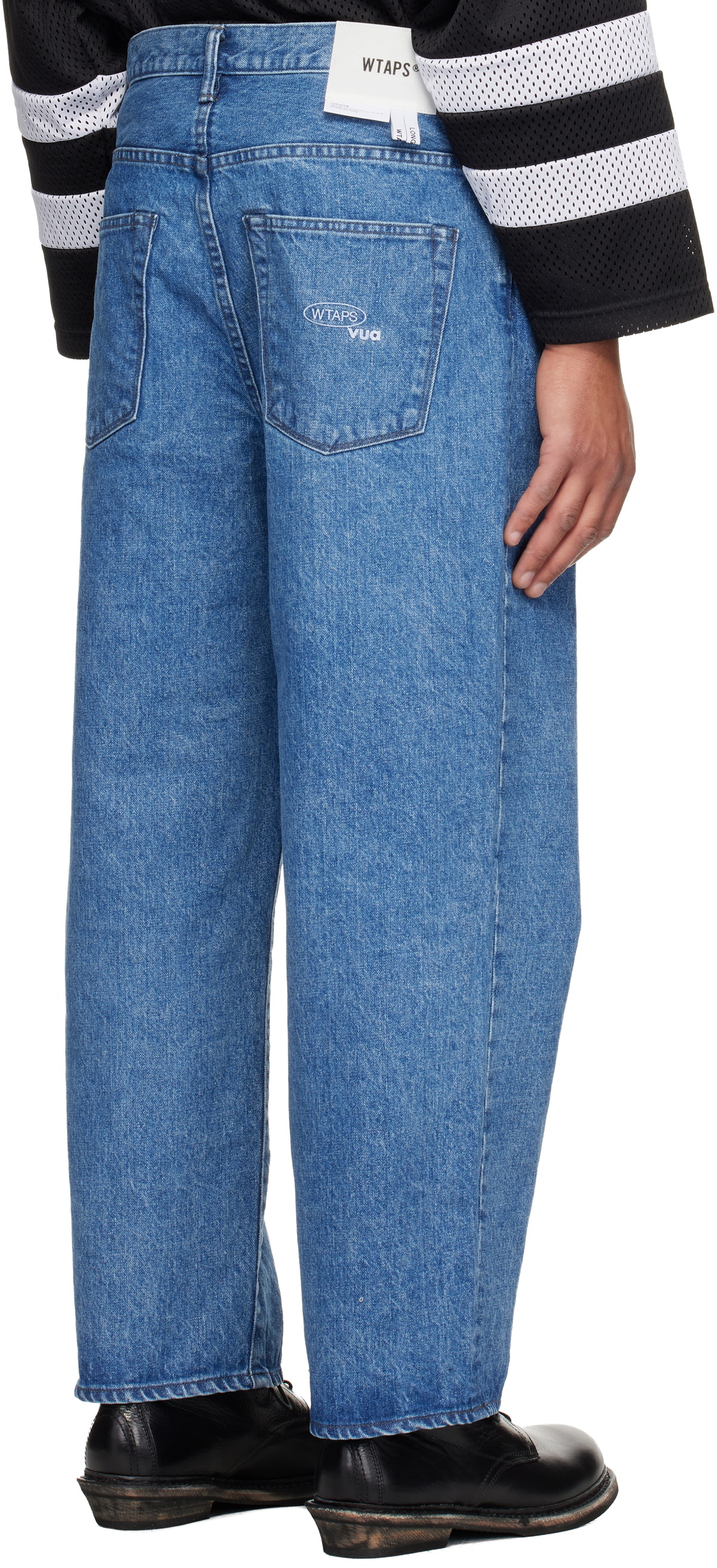 WTAPS Blue 'Blues Straight' Jeans