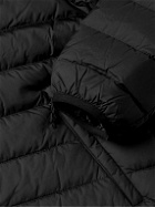 Danton - Slim-Fit Logo-Appliquéd Quilted Nylon Down Jacket - Black